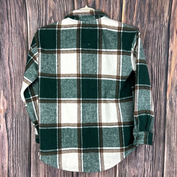 Girls Plaid Jacket- Size 10 - Picture 6 of 11